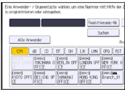 RICOH AFICIO MP6002SP - Zuweisen des Anwenders und der Zugriffsprivilegien für die gespeicherten Dokumente des Anwenders - 3