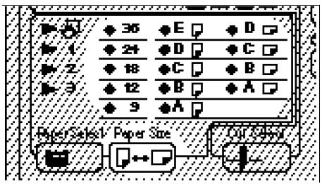RICOH FW 870 - PAPER TYPE/ROLL WIDTH ENTRY FUNCTION - 3