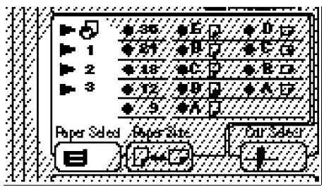 RICOH FW 870 - PAPER TYPE/ROLL WIDTH ENTRY FUNCTION - 2