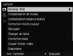 RICOH GR-II - Menu [lecture] - 1