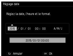 RICOH GR-II - Réglage de la date et de l'heure - 1