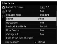 RICOH GR-II - Appuyez sur les touches ▲▼ pour sélectionner un élément. - 1