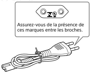 SONY FMP X5 - Cordons d'alimentation secteur fournis - 3
