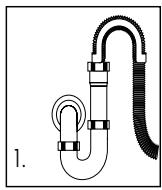 PROLINE LOGIC - Tuyau d'évacuation - 1