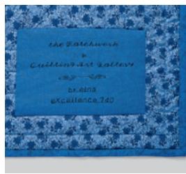 ELNA 740 EXCELLENCE - Pour l'amour de l'art - 6