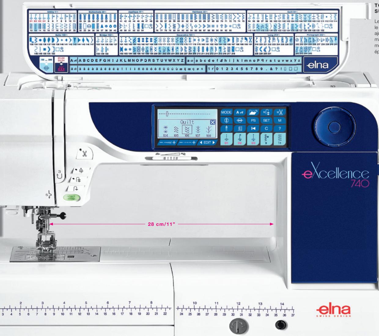 ELNA 740 EXCELLENCE - Pour l'amour de l'art - 16