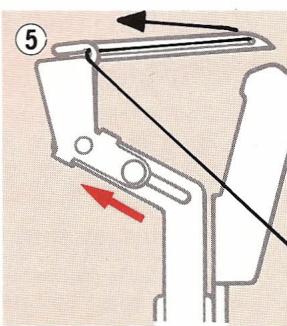 ELNA LOCK PRO 4 DC - Garnrollhalter und -kappen - 5