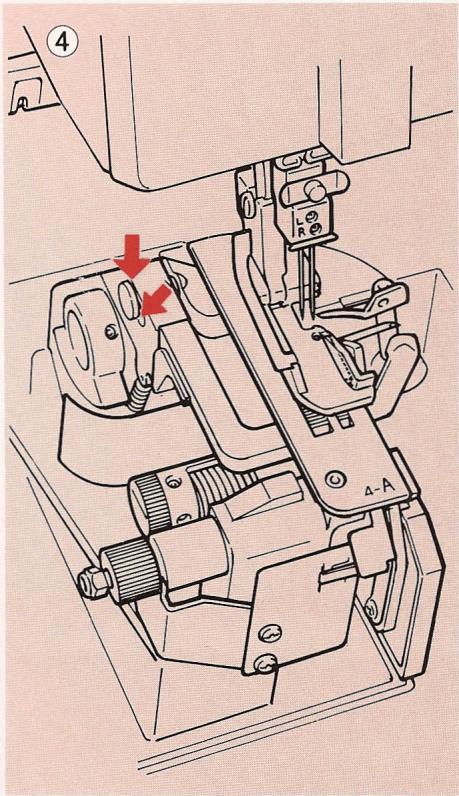 ELNA LOCK PRO 4 DC - Lubrification - 3
