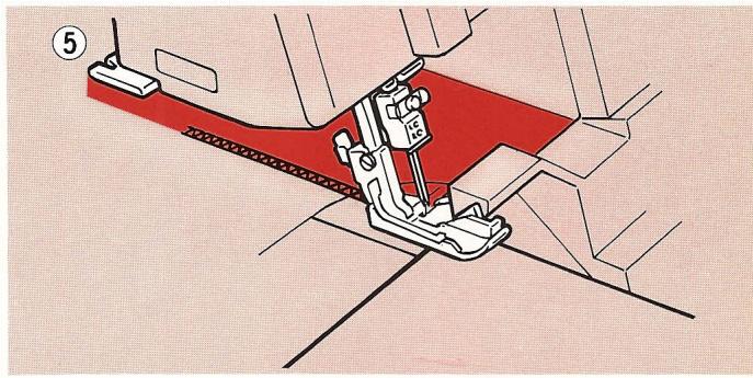 ELNA LOCK PRO 4 DC - Changement de fils - 3