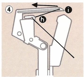ELNA LOCK PRO 4 DC - Garnrollhalter und -kappen - 4