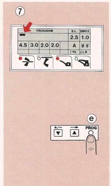 ELNA LOCK PRO 4 DC - Reprogrammation des chiffres de réglage sur l'affichage écran - 3