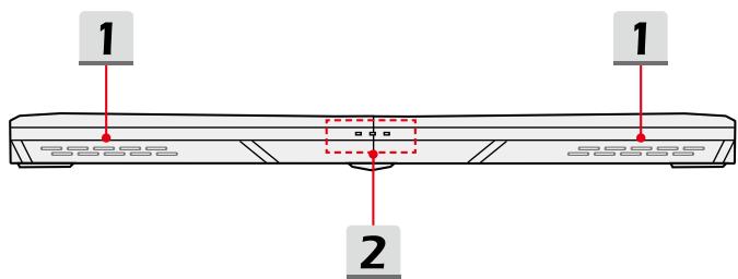 MSI GS43VR 7RE-086FR PHANTOM PRO - LED d'alimentation / Mode LED GPU - 1