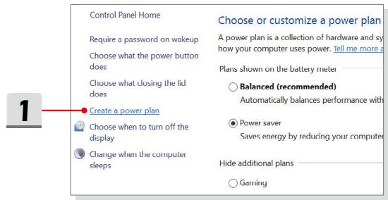 MSI GS43VR 7RE-086FR PHANTOM PRO - Créez votre propre mode de gestion de l'alimentation - 1