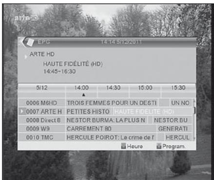 METRONIC ZAPBOX HD-Z3 IP - - Guía electrónica de programas (EPG) - 1