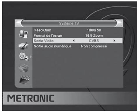 METRONIC ZAPBOX HD-Z3 IP - - Ajustes de pantalla - 1