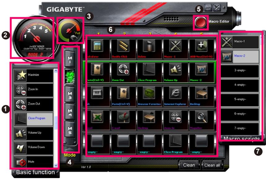 GIGABYTE AIVIA K8100 M6980X - Panel Principal - 1