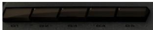 GIGABYTE AIVIA K8100 M6980X - Tastatur Übersicht - 2
