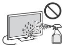 SONY KDL32RD430 - Pflegen und Reinigen der Bildschirmoberfläche bzw. des Gehäuses des Fernsehgeräts - 1