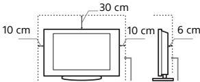 SONY KDL32RD430 - Instalación sobre pedestal - 1