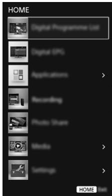 SONY KDL32RD430 - Premere HOME. - 1