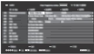 SONY KDL32RD430 - Guide électronique des programmes numériques (EPG) - 1