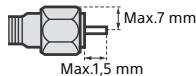 SONY KDL32RD430 - Aanbeveling voor de F-stekker - 1