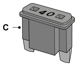 FORD FOCUS 2018 - Types de fusibles - 3