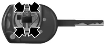 FORD FOCUS 2018 - Remplacement de la pile de la télécommande - 3