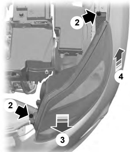 FORD FOCUS 2018 - DéPOSE D'UN PHARE - 1
