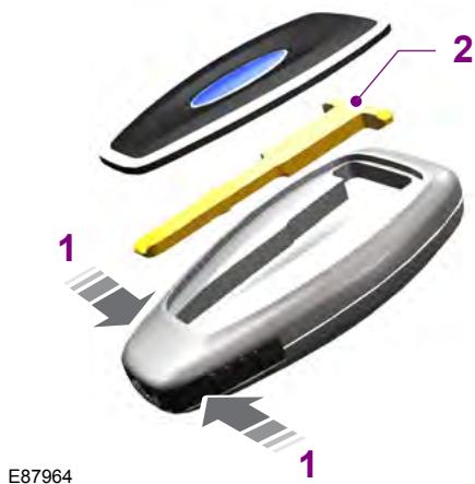 FORD FOCUS 2018 - Remplacement de la pile de la télécommande - 2