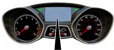 FORD FOCUS 2018 - Commandes de l'écran d'information - 1