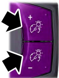 FORD FOCUS 2018 - COMMANDEDÉCLAIRAGDU TABLEAU DE BORD - 1