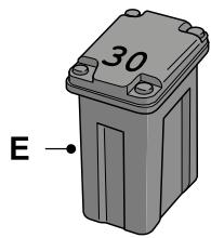 FORD FOCUS 2018 - Types de fusibles - 5