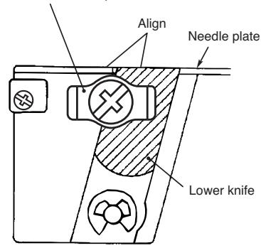 TOYOTA SURJETEUSE SLR4D - REEMPLACEMENT DES COUTEAUX - 1