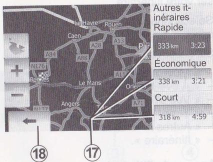 DACIA MEDIA NAV - Annuler l'itinétaire - 1