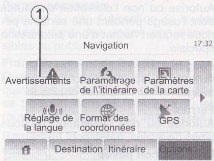 DACIA MEDIA NAV - Rechercher une destination favorite - 1