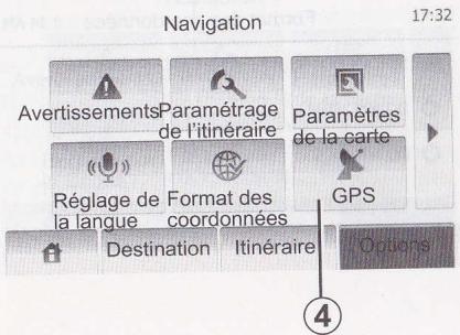 DACIA MEDIA NAV - RÉGLAGES DE NAVIGATION (4/4) - 1