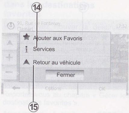 DACIA MEDIA NAV - Ajouter aux destinations favorites - 1