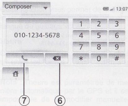 DACIA MEDIA NAV - Appeler un numero de l'historique des appell - 1