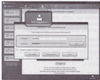 DACIA MEDIA NAV - Creation d'un compte Internet - 1