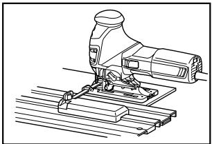 MAKITA 4351FCT,  4351FCTJ - Guide rail adapter set (accessory) - 1