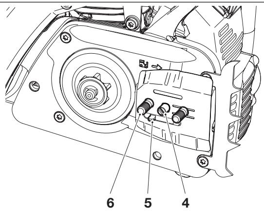 MAKITA PS420 - Montage du guide et de la chaine de sciage - 2
