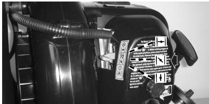 MCCULLOCH ASB3206 - 5-1. STARTING A COLD ENGINE - 5