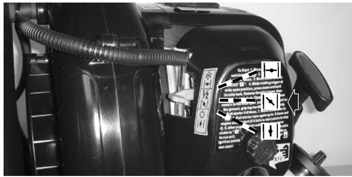 MCCULLOCH ASB3206 - 5-1. ARRANCAR UN MOTOR FRIO - 5