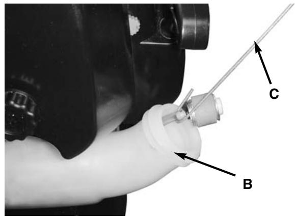 MCCULLOCH ASB3206 - FUEL FILTER: - 2