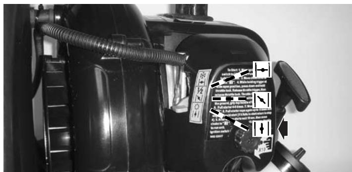 MCCULLOCH ASB3206 - 5-1. DEMARRAGE D'UN MOTEUR FROID - 6