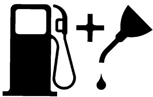 MCCULLOCH ASB3206 - 4-3.FUEL AND LUBRICATION SYMBOLS - 1