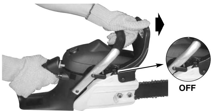 MCCULLOCH MCC1840BK-CA - To Test CHAIN BRAKE: - 2
