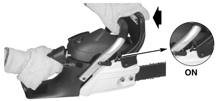 MCCULLOCH MCC1840BK-CA - Test du CHAIN BRAKE® : - 1