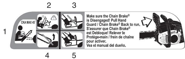 MCCULLOCH MCC1840BK-CA - 2-6. SYMBOLES INTERNATIONALAUX - 5